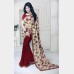 Vinay’s Soft Printed Georgette Sharee with all over rhine stone